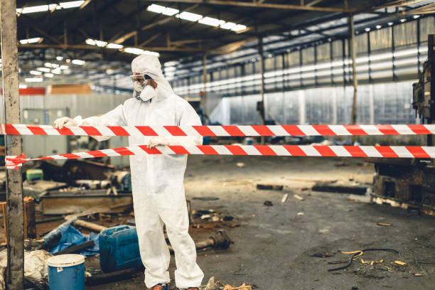 Professional Unattended Death Cleanup technician working in Dover, TN
